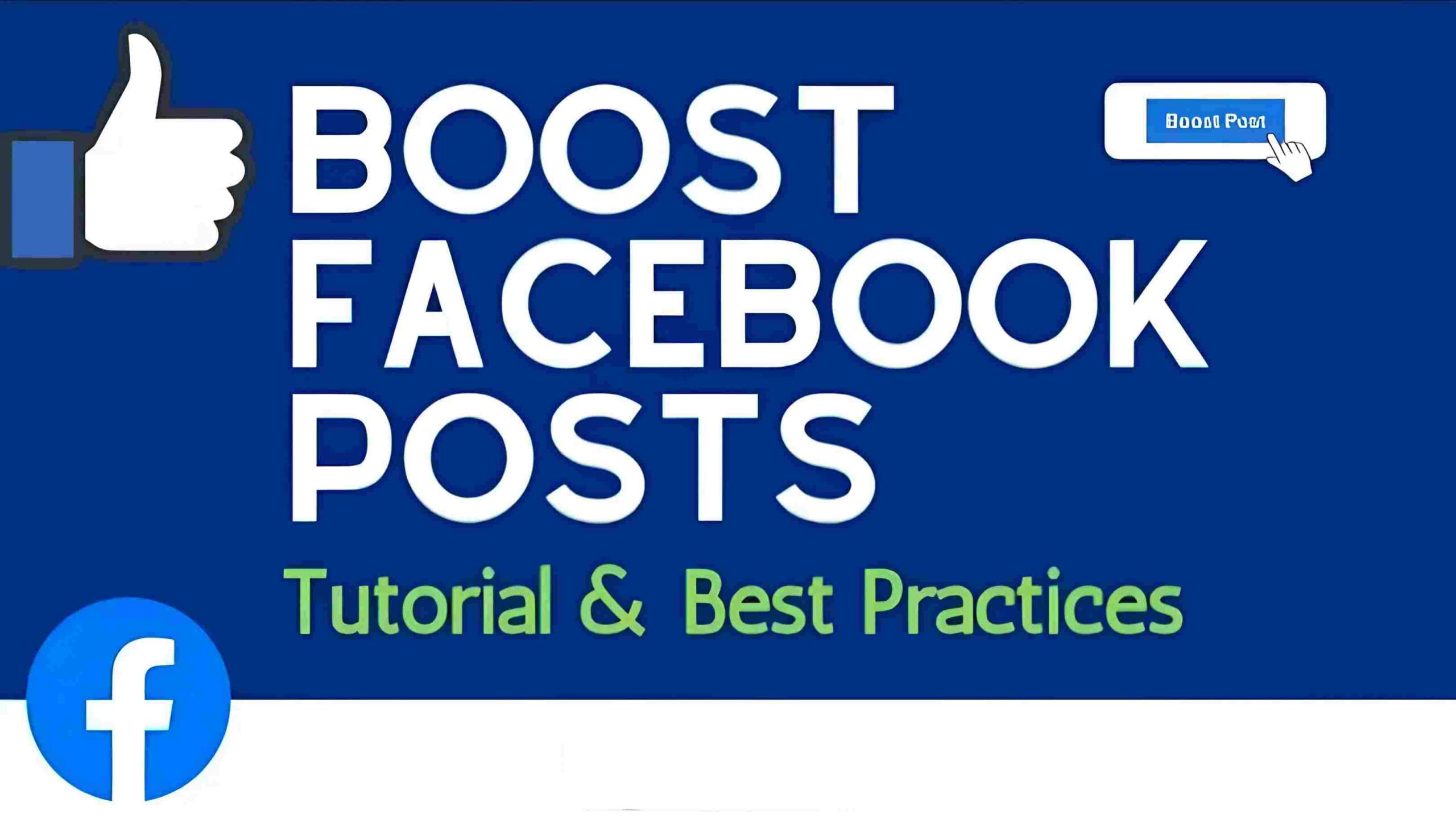 Boost Facebook Posts