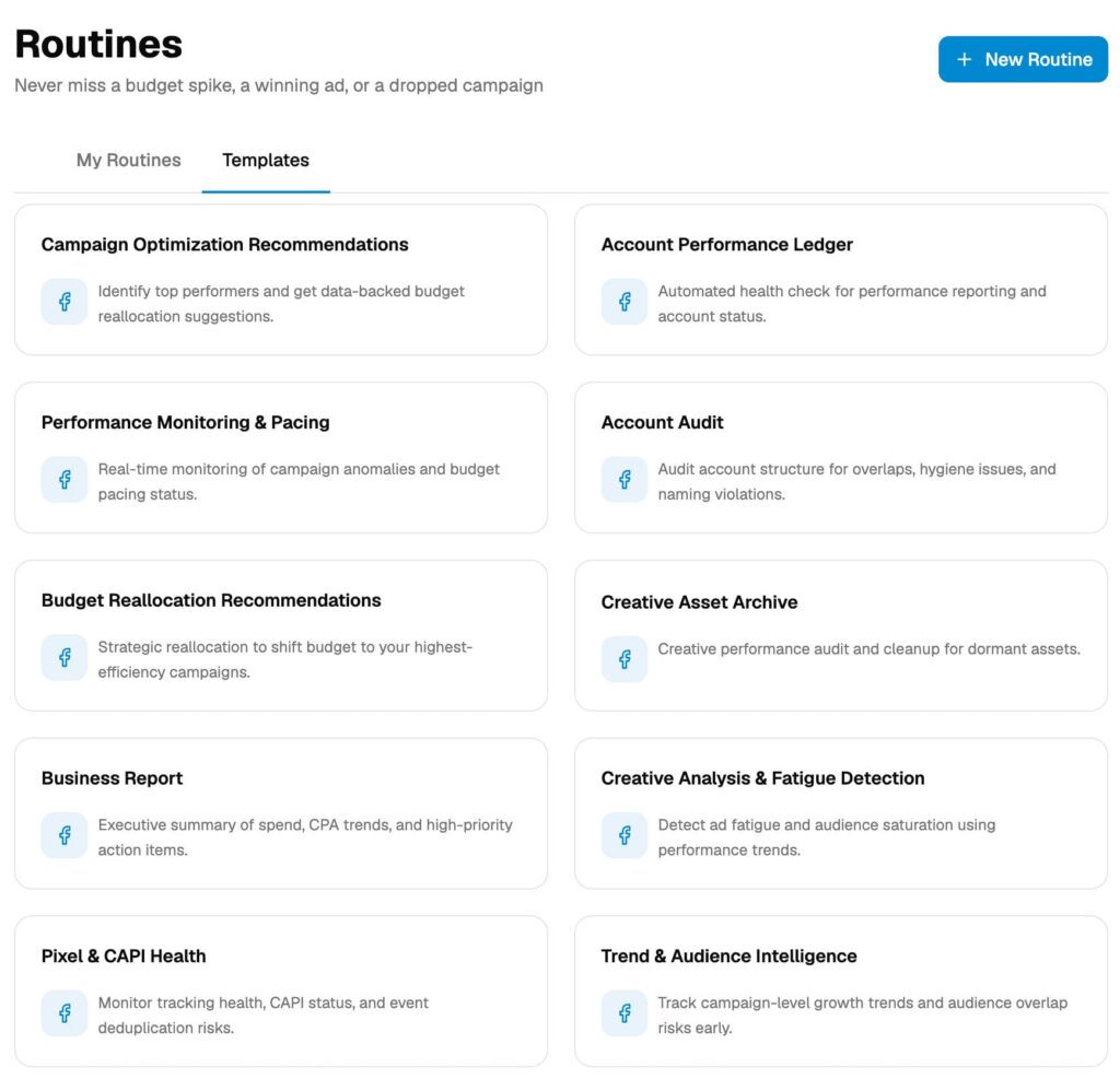 routines