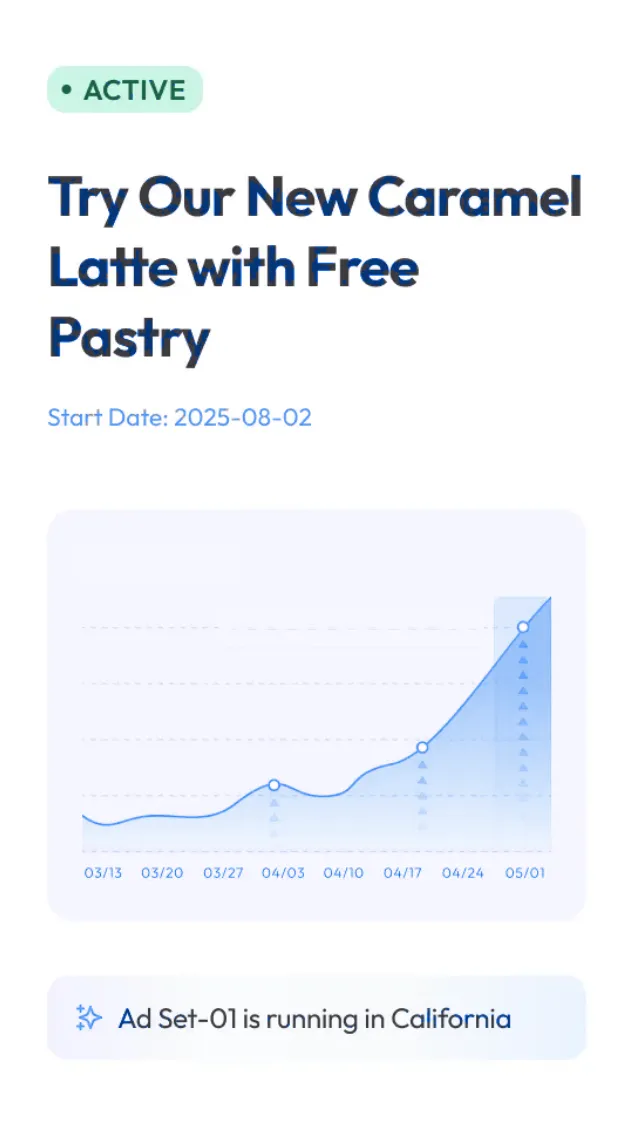 Caramel Latte Promotion